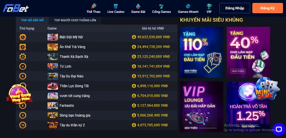 Các lợi ích độc quyền dành cho VIP của 68wim Login